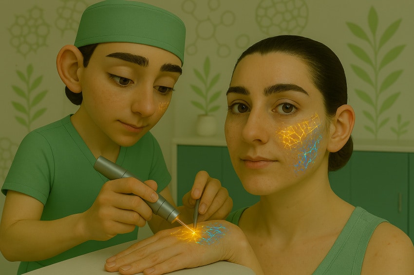 درمان جای جوش (اسکار آکنه) Acne scar treatment