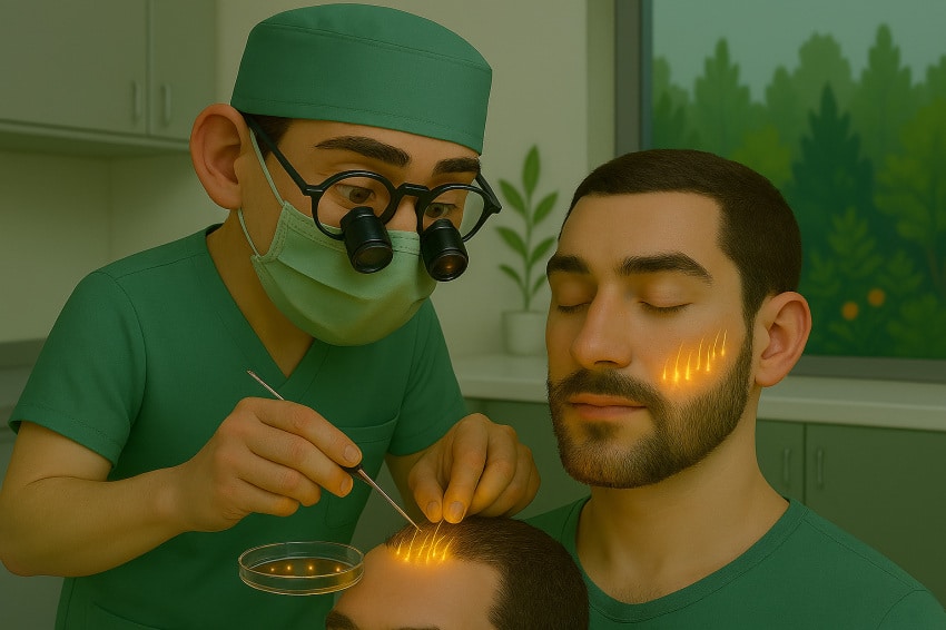 کاشت ریش (Beard Transplantation)