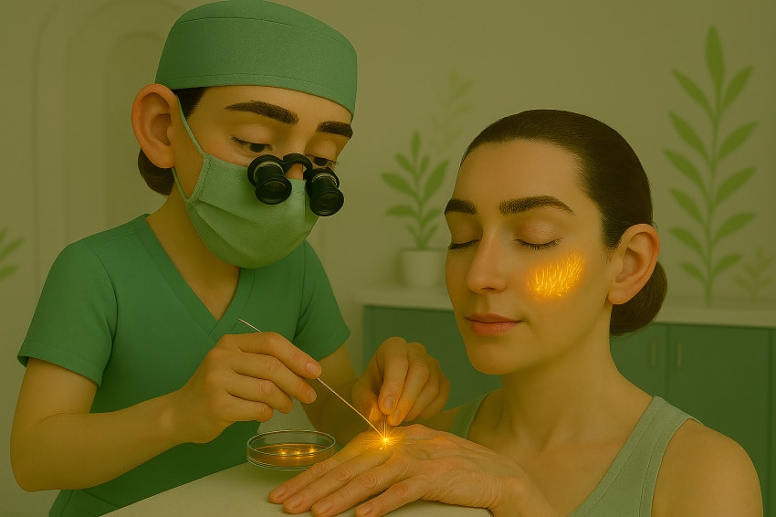 تزریق چربی به دست (Fat Grafting for Hand Rejuvenation)