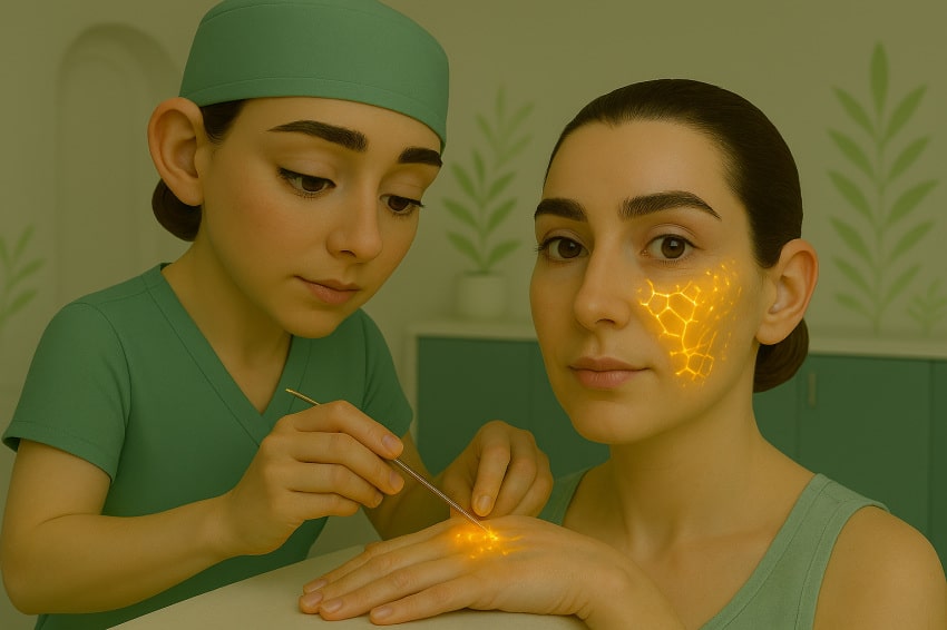 تزریق چربی به صورت (Fat Grafting/Fat Transfer)