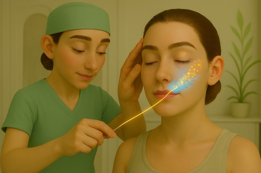 تزریق ژل زیر چشم (Tear Trough Filler)