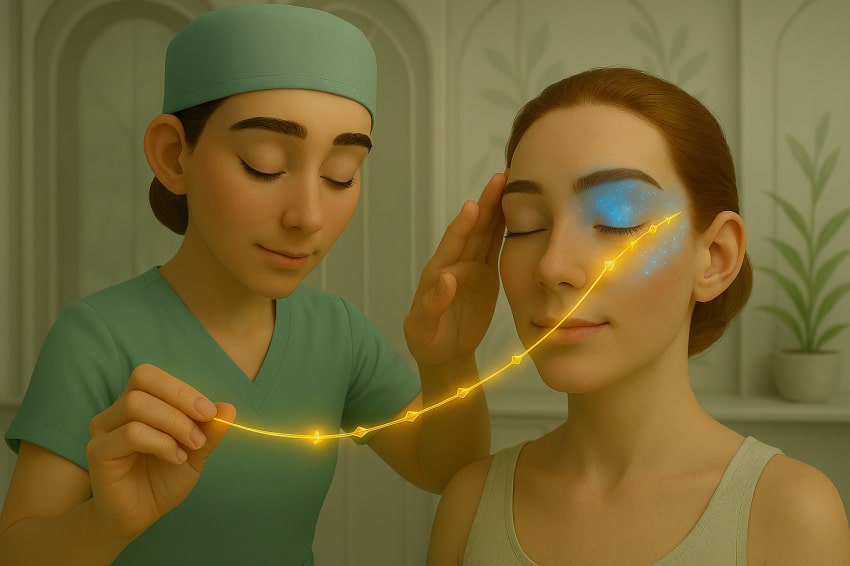لیفت ابرو با نخ (Thread Lift for Eyebrows)